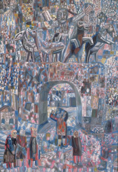 The Narva Gates by Pawel Nikolajewitsch Filonow